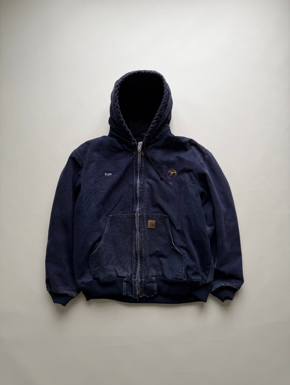 Vintage 90's Carhartt Navy Active Jacket